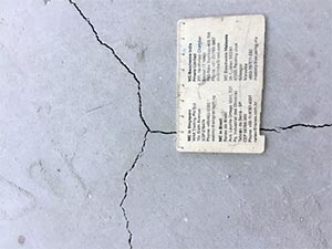 Concrete Floor Crack
